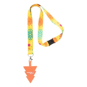 AP Subyard Mobile Xmas Safe - Lanyard personalizat cu suport telefon mobil, RPET - Img 2