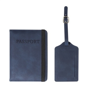 AP TwinPass - set husă pașaport și etichetă bagaj, RPU
