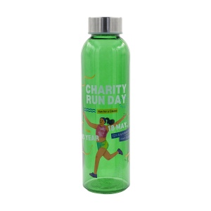 AQUA KUBA colour glass bottle 500 ml - Img 9