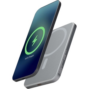 Avis 5000 mAh RCS recycled aluminium magnetic power bank - Img 2