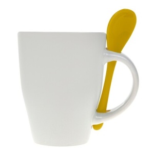 AX™ cană ceramică 300 ml cu linguriță - Img 15