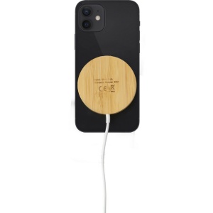 AX™ Încărcător wireless din bambus 10W - Img 5