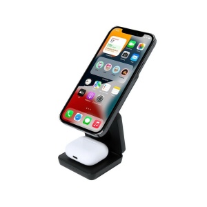 AX™ Încărcător wireless magnetic RABS 15W, 3 în 1, suport pentru telefon