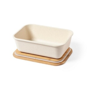 AX™ Lunch box 1 L, bamboo lid - Img 1