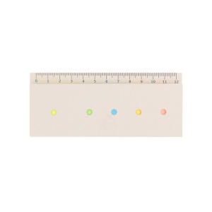 AX™ Memo holder, sticky notes, made from recycled milk cartons, ruler - Img 5