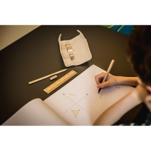 AX™ set școlar, penar, creion, pix, riglă, gumă și ascuțitoare | Lauren - Img 3