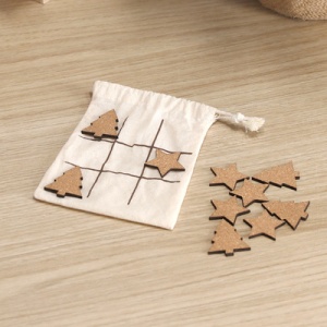 AX™ Joc Tic Tac Toe, model de Crăciun