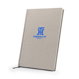 AX Notebook approx. A5 B'RIGHT with recycled cotton cover | Tamytrice