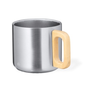 AX Recycled stainless steel mug 400 ml
