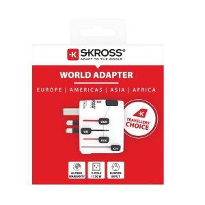 AX SKROSS Pro 3-Pole World Travel Adapter - Img 3