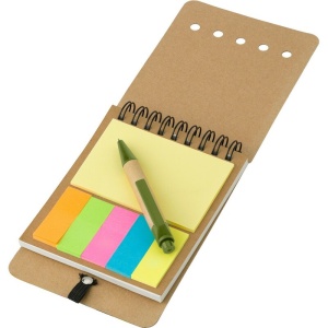 AX Suport pentru notițe, Notebook aprox. A6, bilețele autoadezive, pix