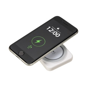 Baterie externă magnetică R-ABS 5000 mAh, ieșire wireless de 15W cu autocolant magnetic - Img 6