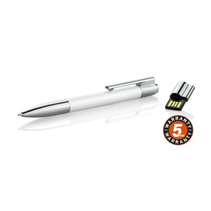 BLUE C™ Ball pen with USB flash drive 8 GB BRAINY