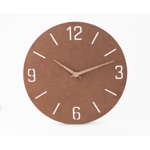 BLUE C™ Wall clock NATURAL