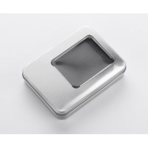 BLUE C™ Large tin box for bigger USB flash drives (with inset) - II quality