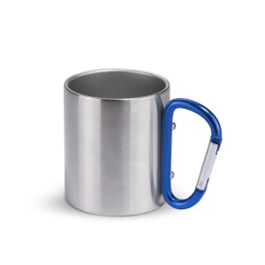 BLUE C™ Mug with carabiner CAMPIC 200 ml