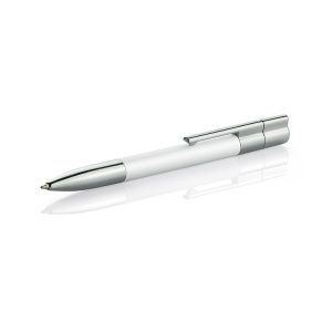 BLUE C™ Ball pen with USB flash drive 8 GB BRAINY