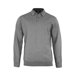 Brighton Long Sleeve Polo Men - Elegant Knitted Polo Fabric: 190 g/m² - Img 4
