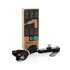 Cablu Aluvia RCS 65W PD cu suport reglabil pentru telefon - Img 2