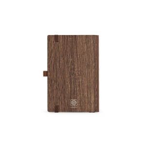 AO Caiet Doyle A5 cu copertă pentru cafea. 80 g/m², material reciclat, 196 de pagini.