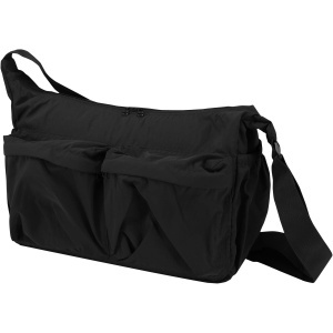 Calli 13" GRS recycled nylon laptop messenger bag - Img 3