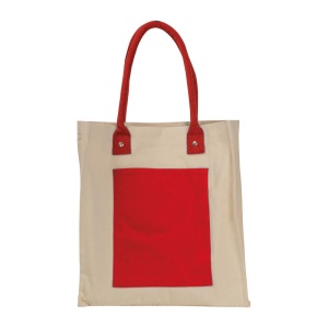 CM™ Sacoșă de cumpărături CANVAS cu mânere lungi