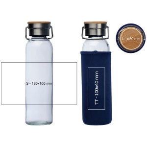 CM™ Sticlă de băut cu husă neopren, 600ml