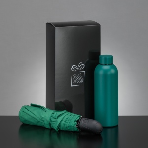 Co™ ACTIVE SET: STICLĂ DE APĂ TERMICĂ ȘI UMBRELĂ AUTOMATĂ