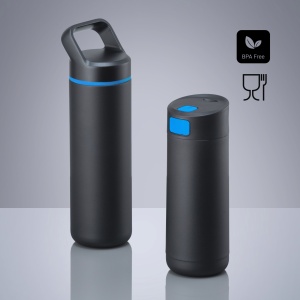 CO Expedition Set: cană de cafea 450 ml și sticlă din oțel 650 ml