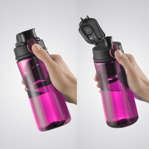 CO Neon sticlă de apă realizată din tritan™, 550 ml