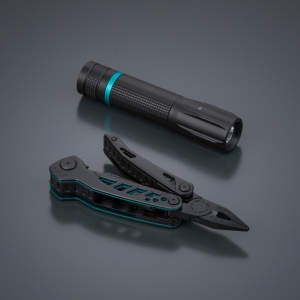 CO Optima Color set II: multitool și lanternă mică