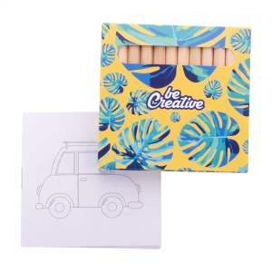 Coloxil 12 - set pentru colorat, animale - Img 10