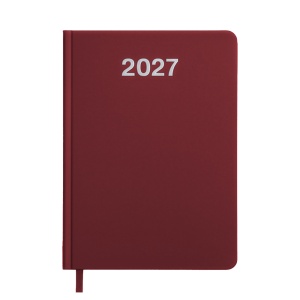 Daily planner 2027. Hard cover in matte laminated cardboard
