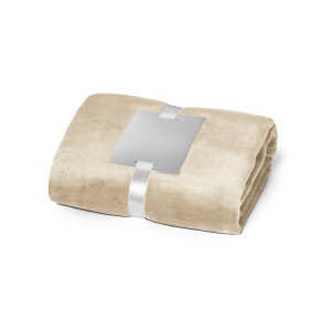 DYLEAF. (240 g/m²) fleece blanket with ribbon wrap and personalisation card - Img 5