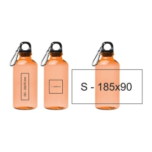Easy™ Sticla PET reciclata Mechelen, 400 ml