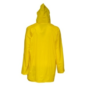 Embossed PVC (200 g) raincoat, supplied in a pocket-sized bag. One size - Img 5