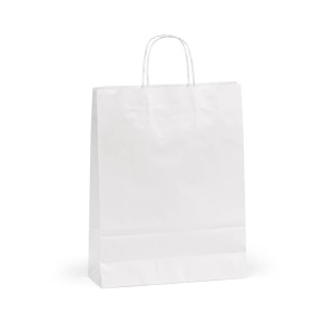Etna L White FSC® Kraft Bag. 100gsm. Made in Portugal - Img 1