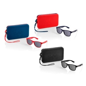GC Bear sunglasses set + silicone clutch. 3 ass. colors