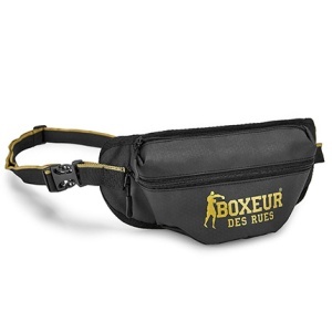 GC Belt bag in technical material boxeur des rues. black