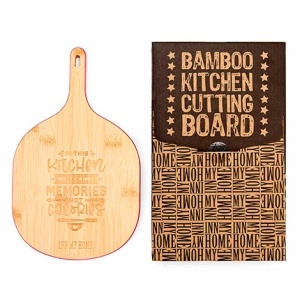 GC Inn my home bamboo cutting board. in cardboard case - Img 2