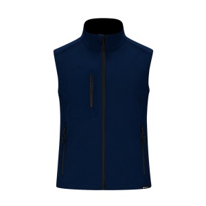 Handricks - Vest Triple Layer. Outside: Soft Shell, 94% Polyester RPET/ 6% Elastane. Inside: 100% Polyester Micropolar RPET. 340 g/ m2 Wind and Water Resistant - Img 5