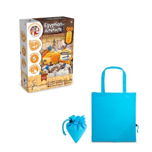 hi!™ Ancient Egypt Excavation Kit V Joc educațional furnizat cu o pungă de cadou pliabilă 190T