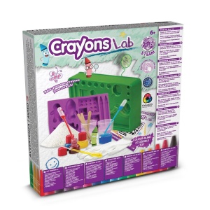 hi!™ Crayon Factory Kit II Joc educațional furnizat cu o pungă de cadou pliabilă 190T