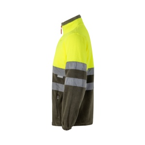 hi!™ VL EROS LARGE Jachetă fleece în două tonuri (280g/m²), din poliester (100%)