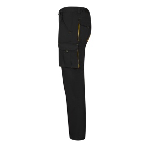 hi!™ VL FIDES Pantaloni extensibili cu buzunare multiple (240g/m²), în două tonuri, din bumbac (46%), EME (38%) și poliester (16%)