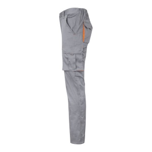 hi!™ VL HYPNOS Pantaloni de twill cu buzunare multiple în două tonuri (200g/m²), din bumbac (35%) și poliester (65%)