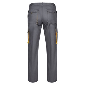 hi!™ VL HYPNOS Pantaloni de twill cu buzunare multiple în două tonuri (200g/m²), din bumbac (35%) și poliester (65%)