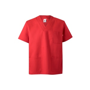 hi!™ VL ILLAPA Tunică din twill (190g/m²) cu mâneci scurte, din poliester (65%) și bumbac (35%)