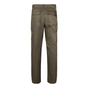 hi!™ VL MABON Pantaloni din twill cu mai multe buzunare (200g/m²), din bumbac (35%) și poliester (65%)