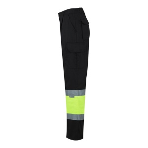 hi!™ VL POSEIDON LARGE Pantaloni din twill cu buzunare multiple în două tonuri (210g/m²), din bumbac (20%) și poliester (80%)